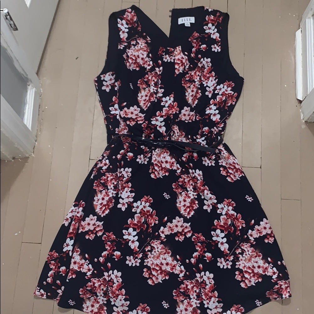 Summer belt dress